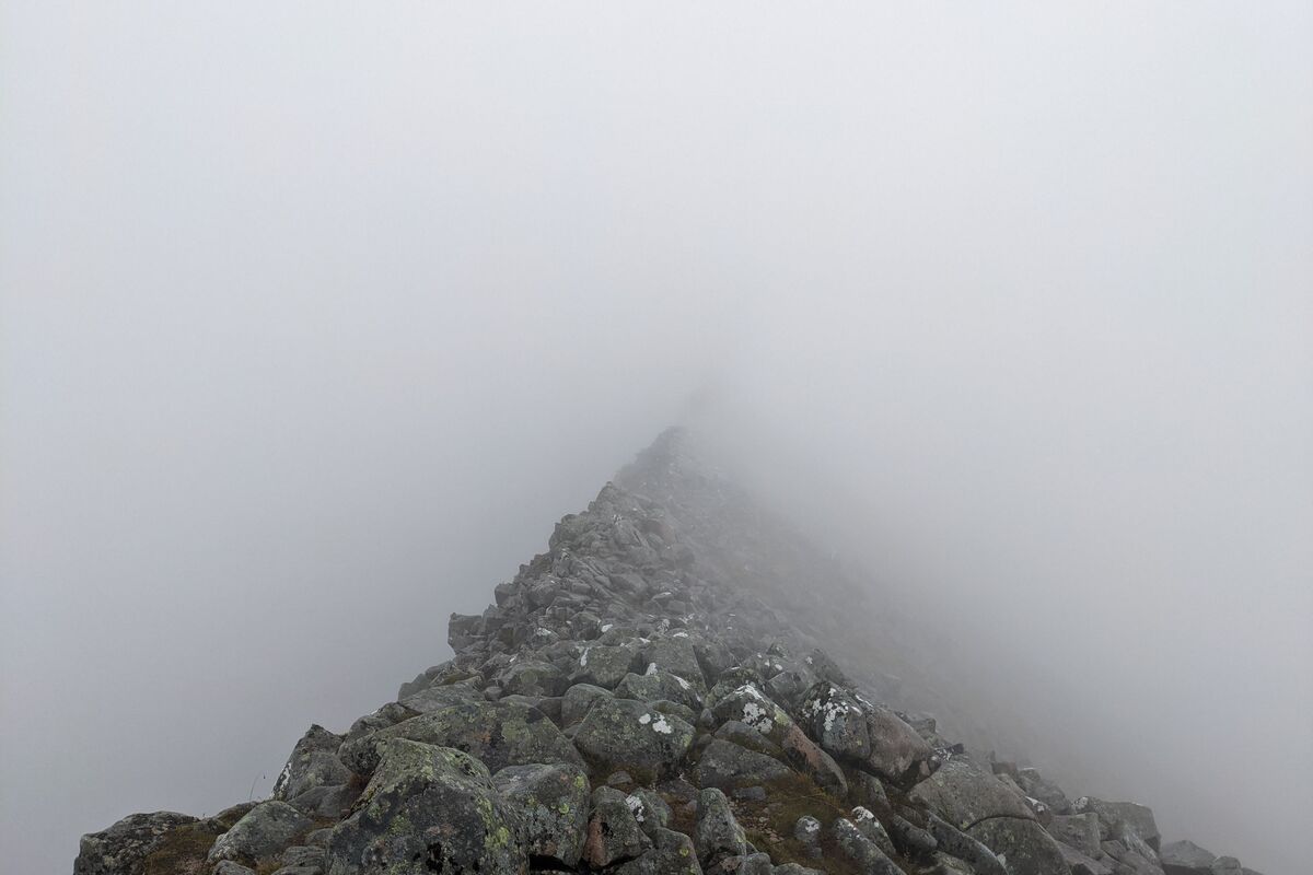 Cover image of Ben Nevis via Càrn Mòr Dearg Arête